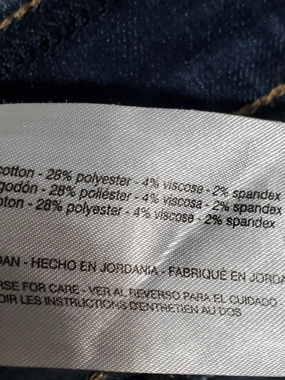 Bandolino Reagan Flare Jeans Pull On Women's Size 16 - Picture 9 of 9